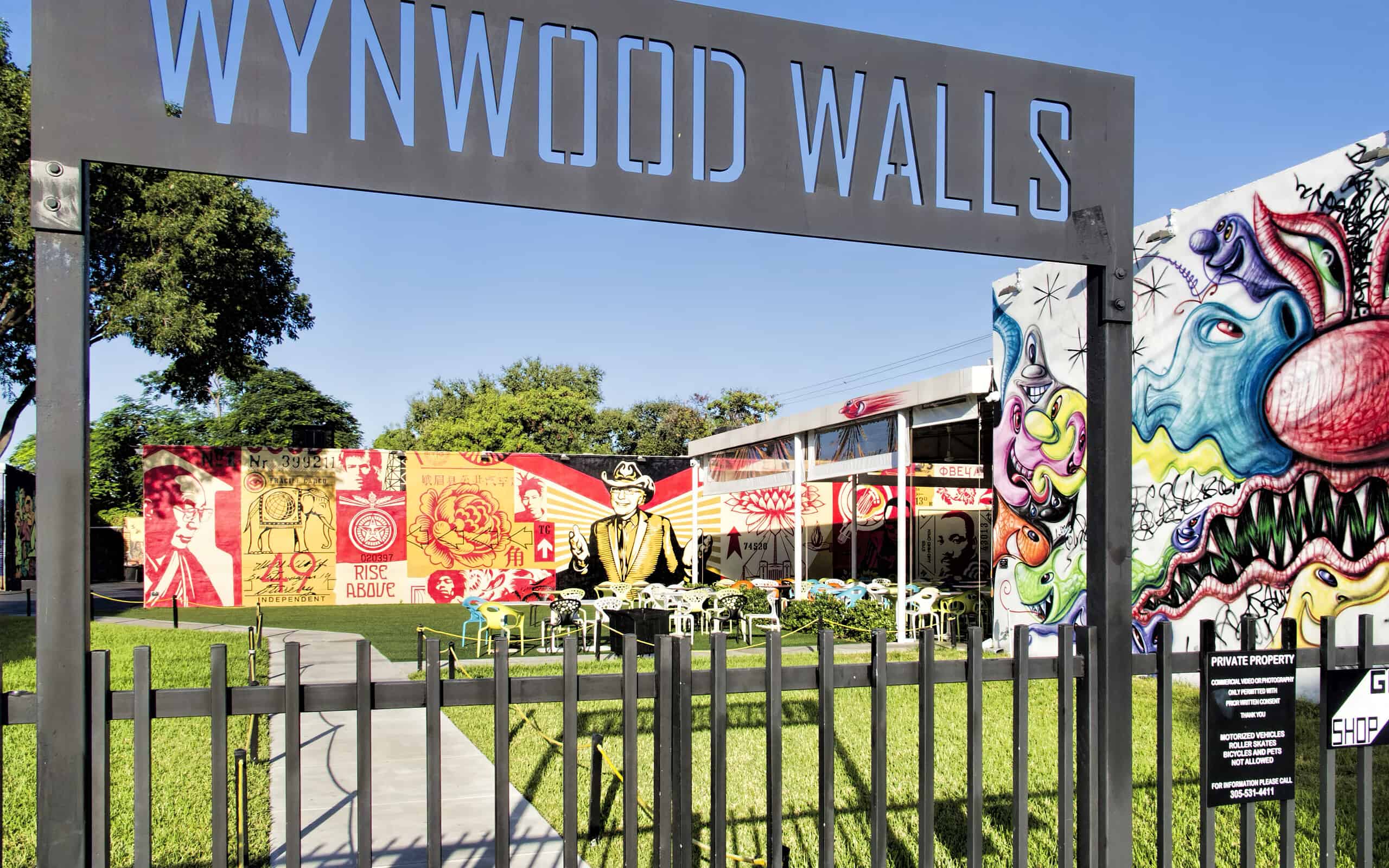 The Wynwood Walls of Miami.