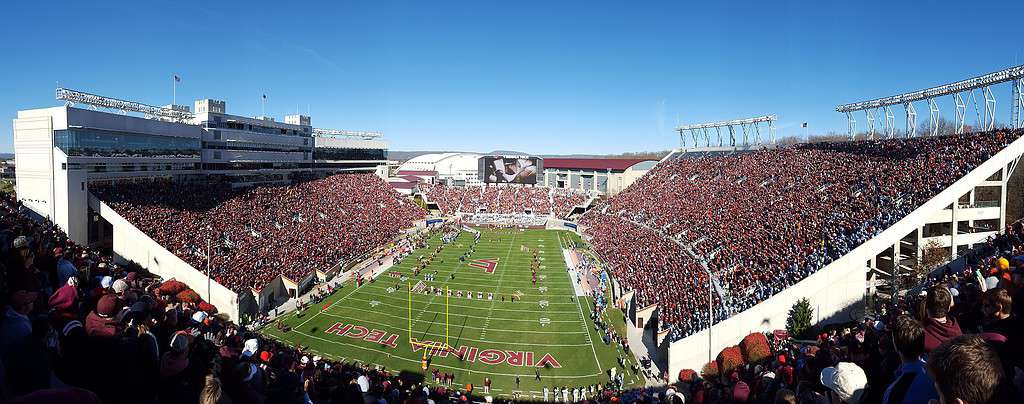 2015 Lane Stadium panoramic vs UNC