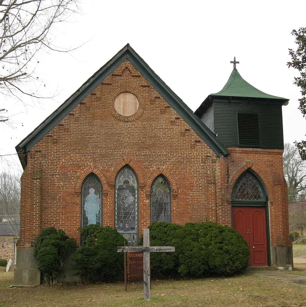 St. Clement's Episcopal Church in Vaiden, Mississippi