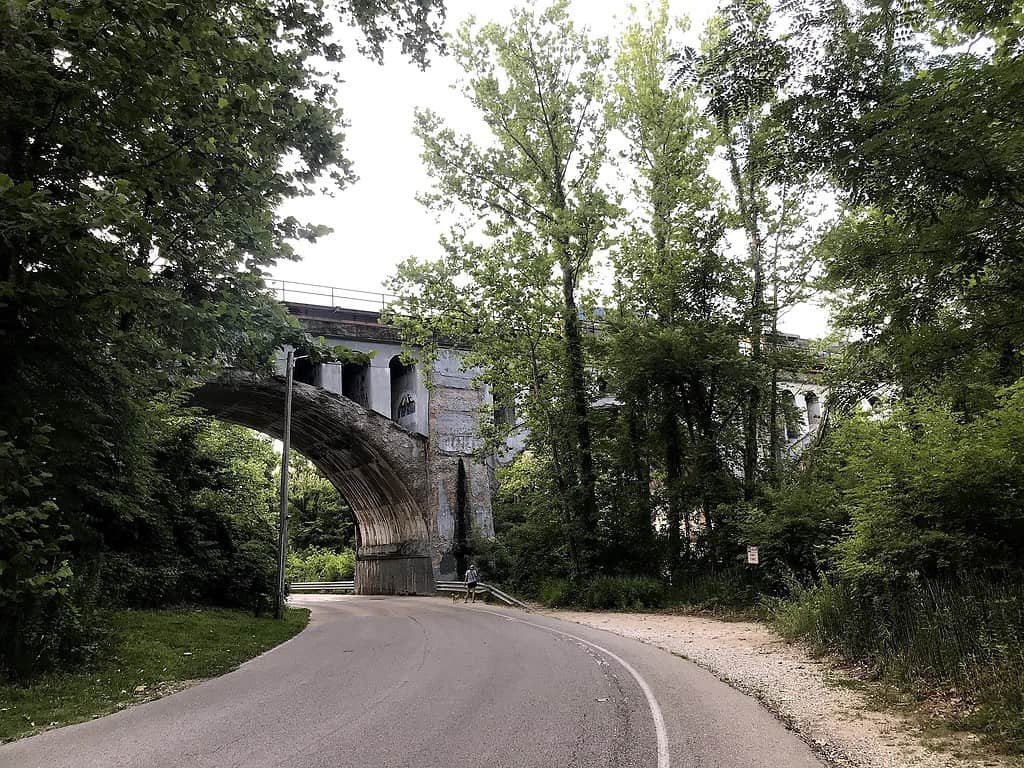 "The Haunted Bridge" in Avon, Indiana