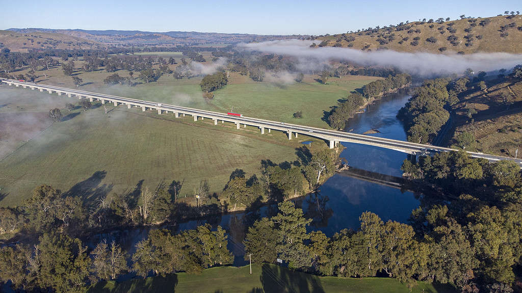 Sheahan Bridge in NSW, Australia
