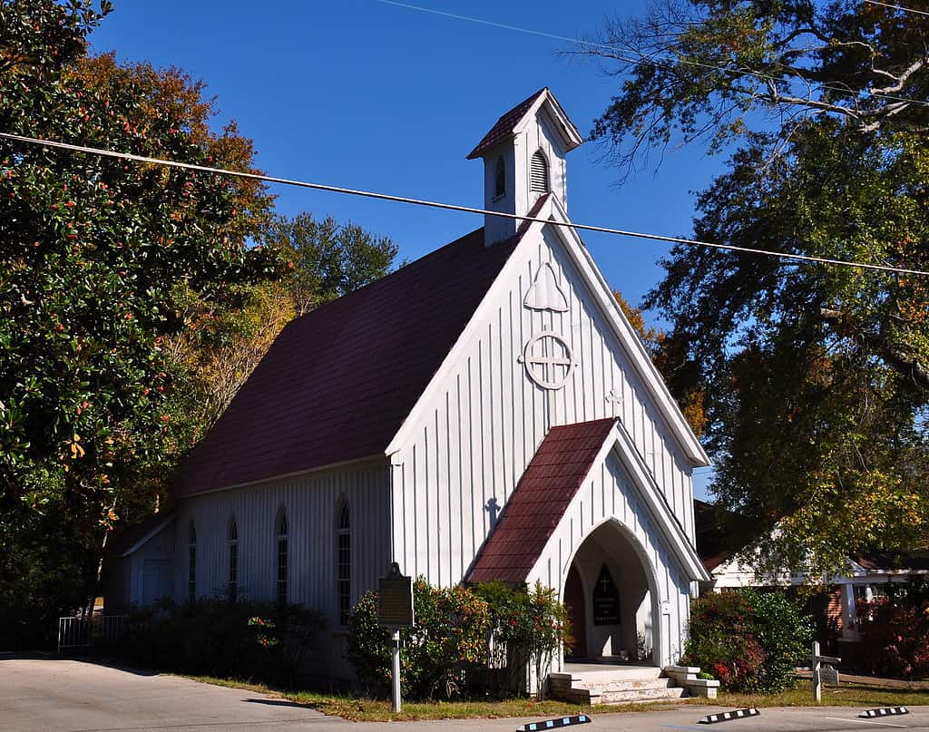 The Little Church, aka Church of our Savior in Iuka, Mississippi