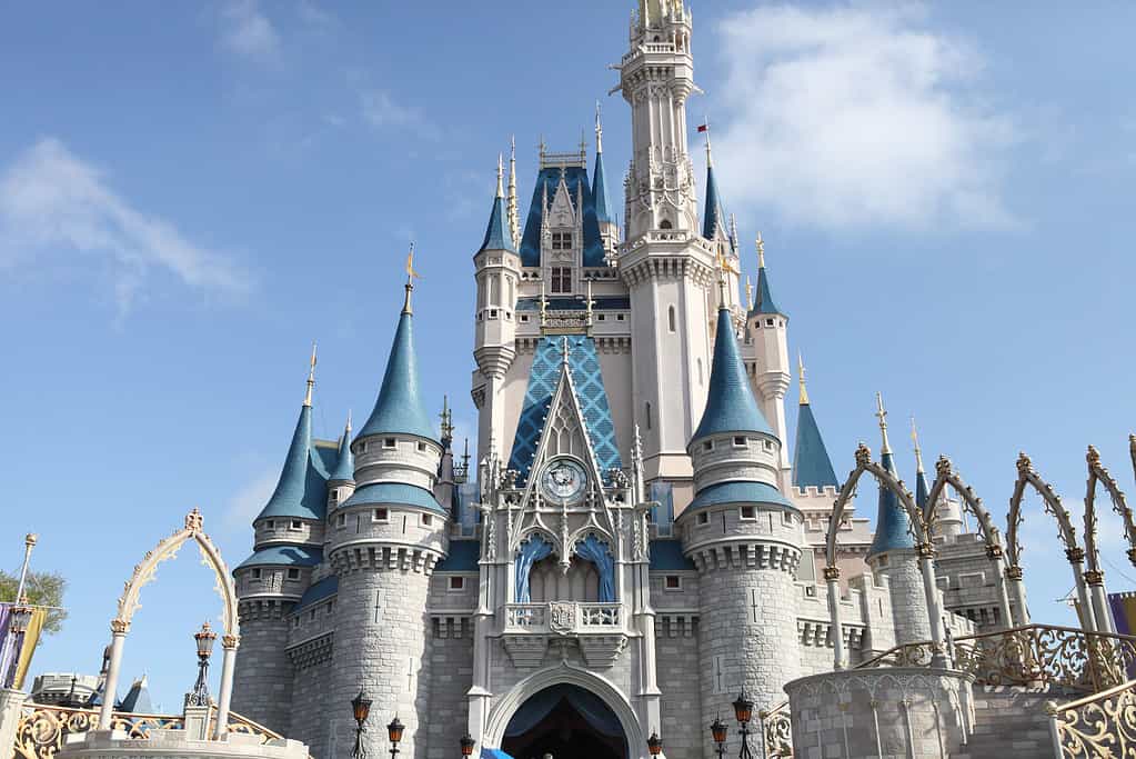 Cinderella's Castle at Walt Disney World in Orlando
