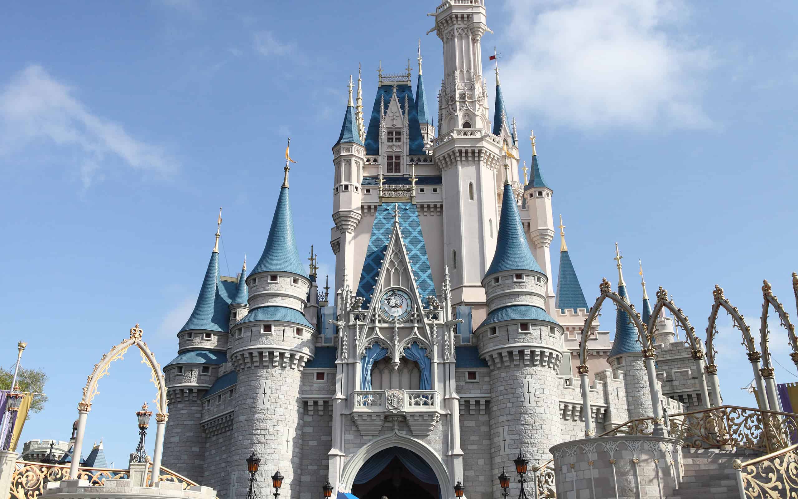 Cinderella's Castle at Walt Disney World in Orlando