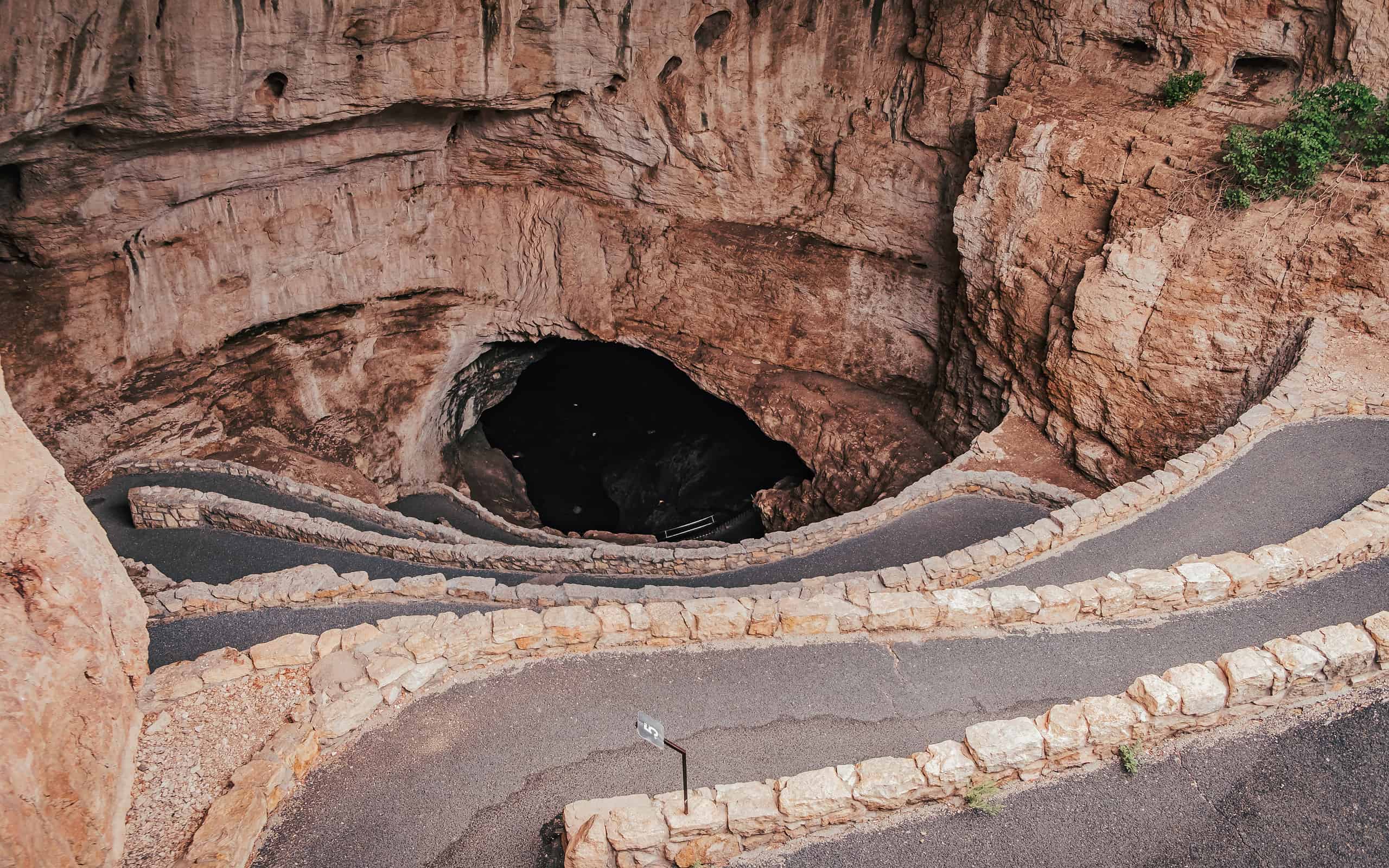 Natural Entrance of Carlsbad Caverns National Park