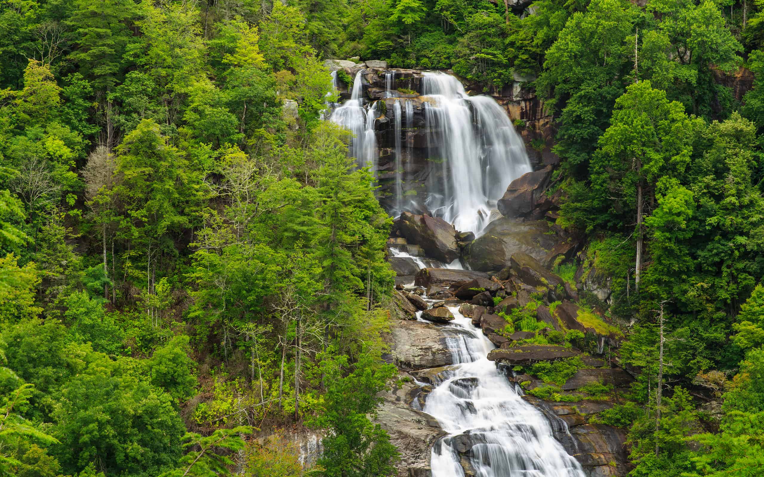 Whitewater Falls, North Carolina.