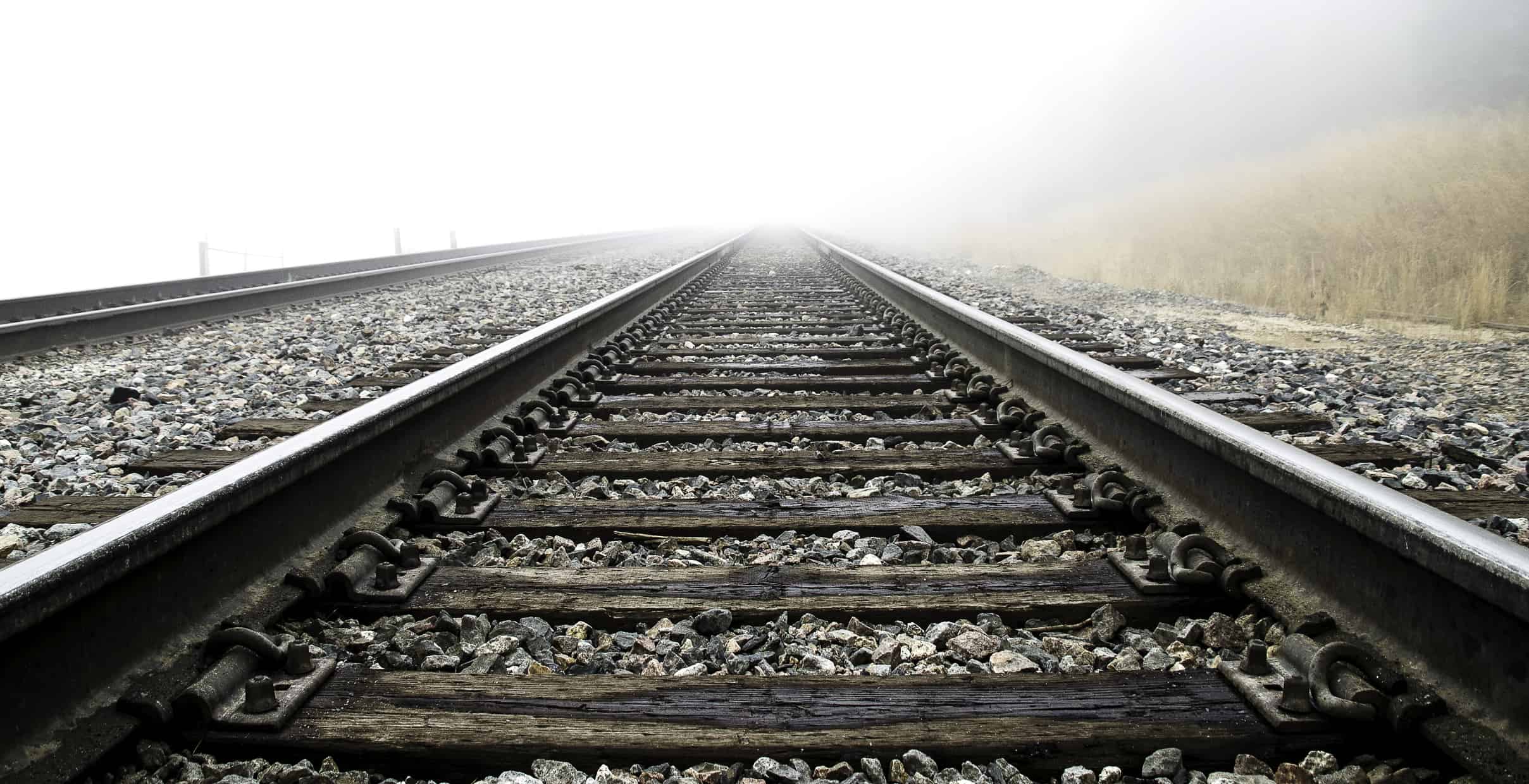 Railroad Tracks in the Clouds