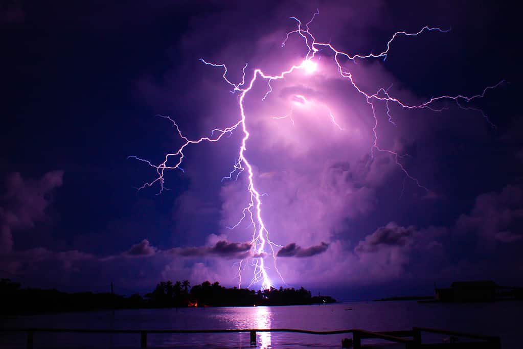 Catatumbo lightning, Lake Maracaibo