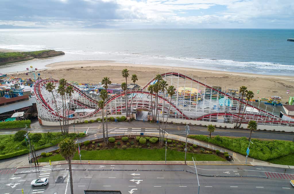 Santa Cruz Beach Boardwalk’s and the Giant Dipper
