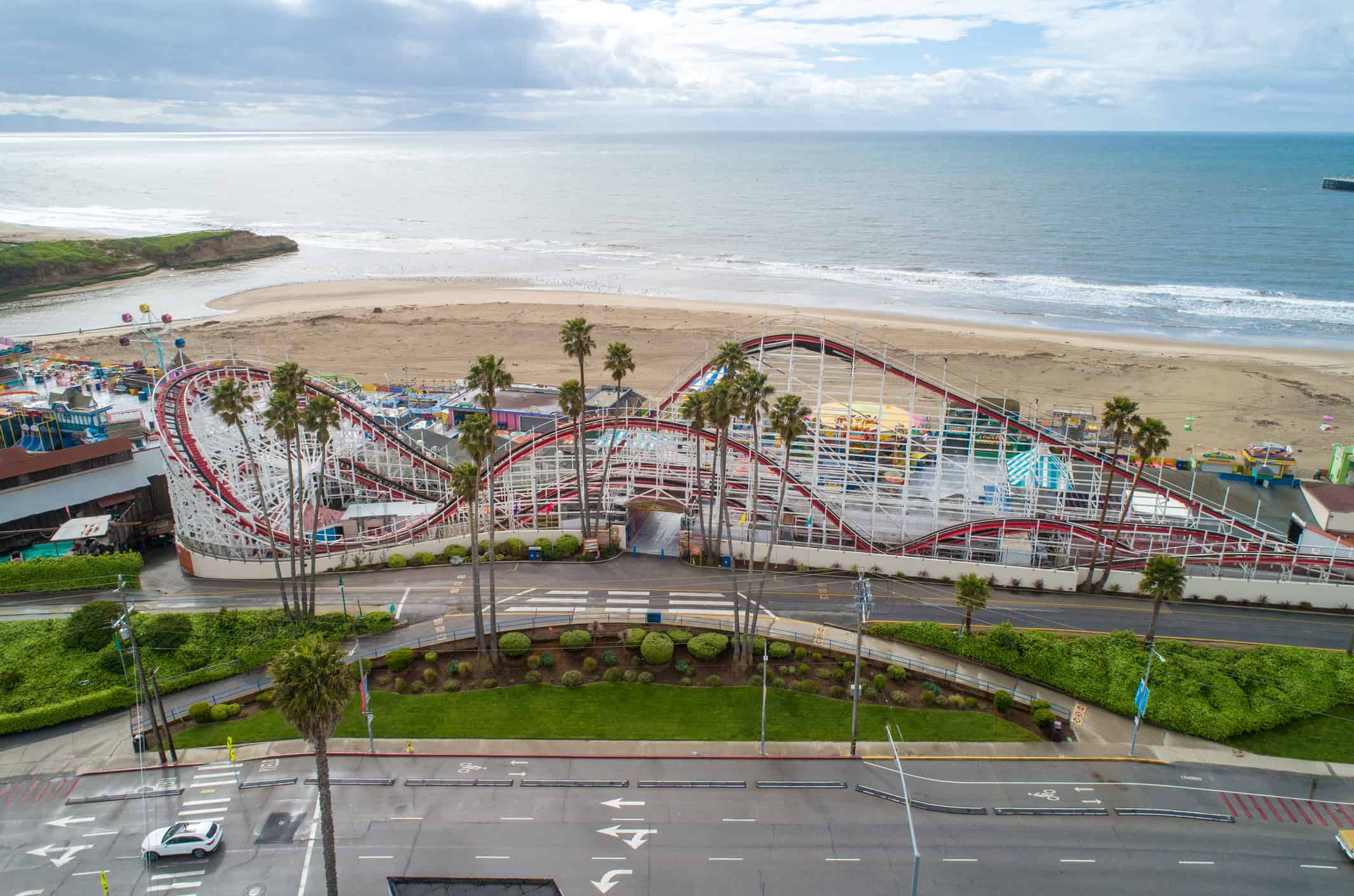 Santa Cruz Beach Boardwalk’s and the Giant Dipper