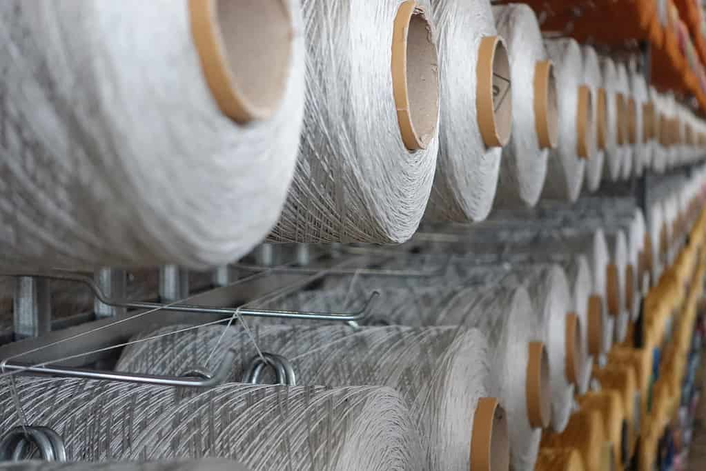 TEXTILE, SYNTHETIC YARN TYPES, POLYESTER YARN TYPES.