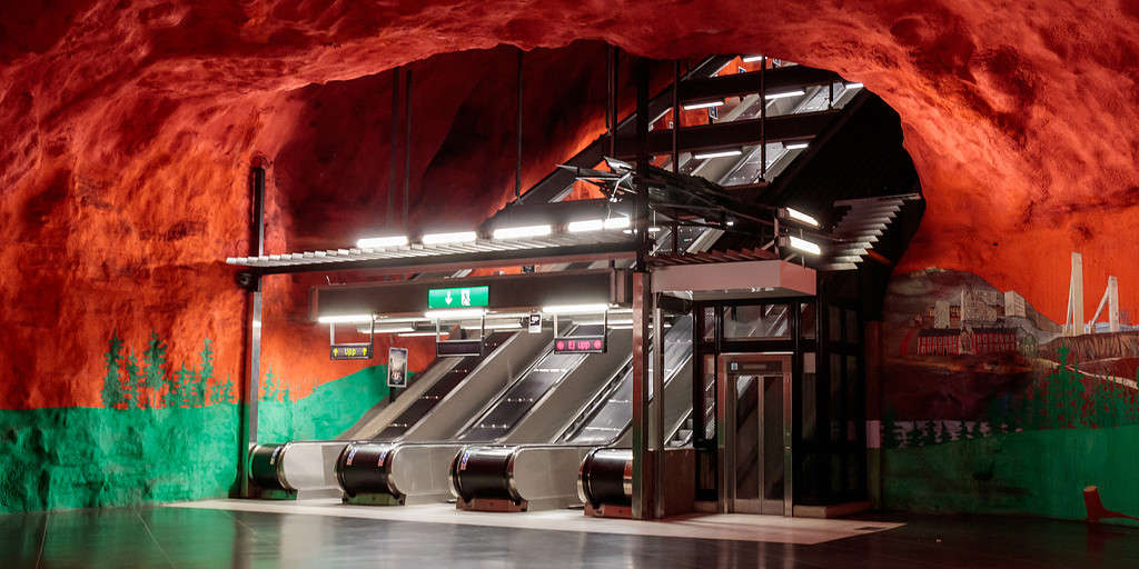 Solna subway station