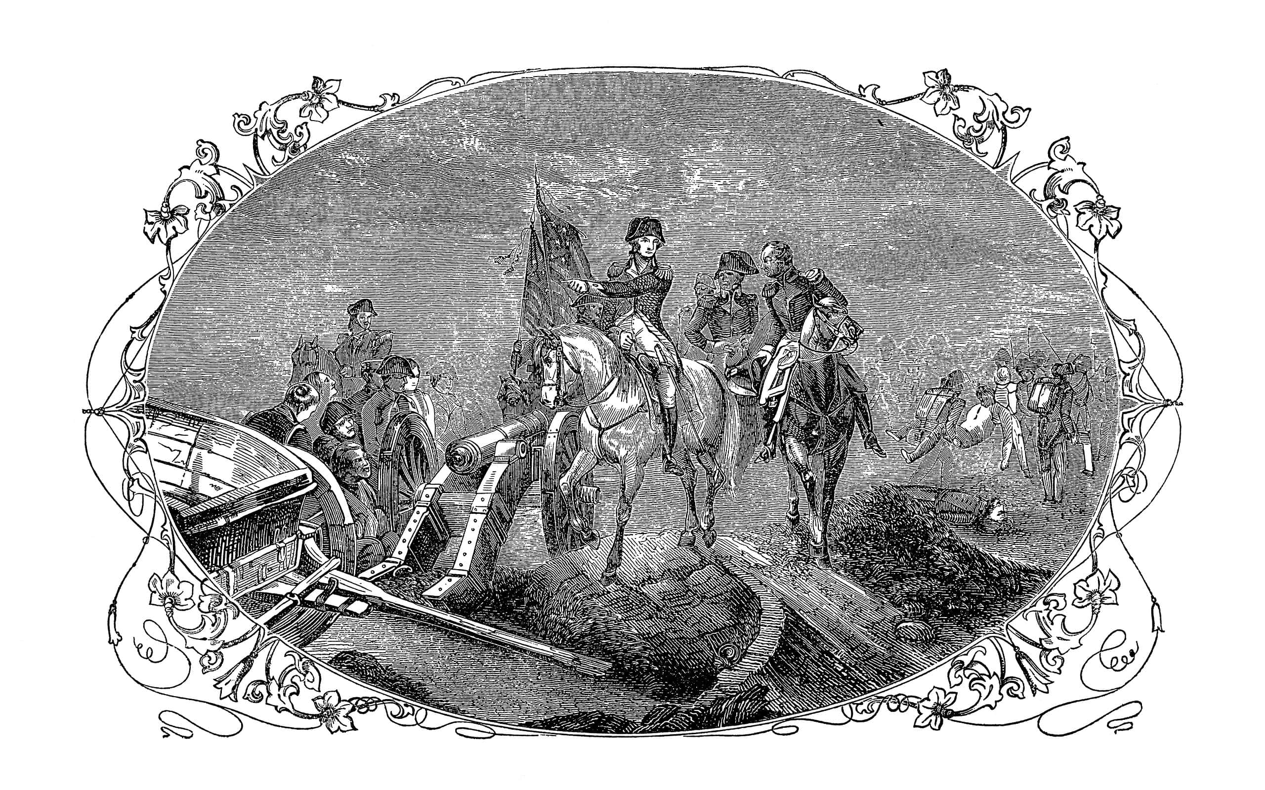 Battle of Brandywine - American Revolutionary War | Historic Illustrations