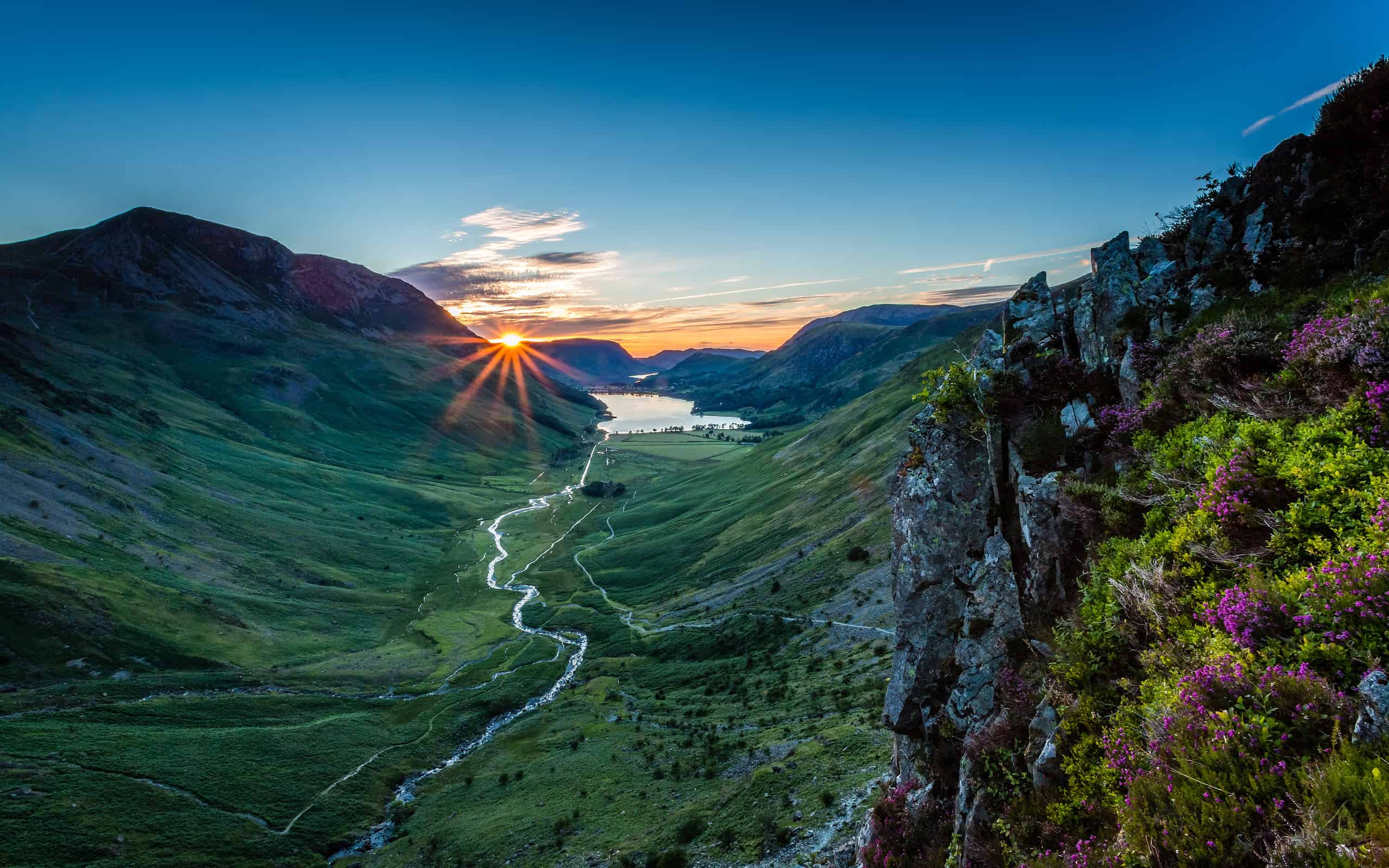 Sunset over Buttermere
