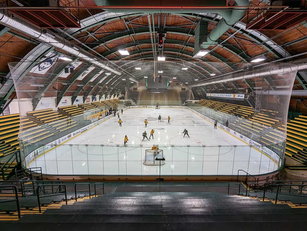 The Gutterson Fieldhouse is the 10th oldest hockey rink in America.