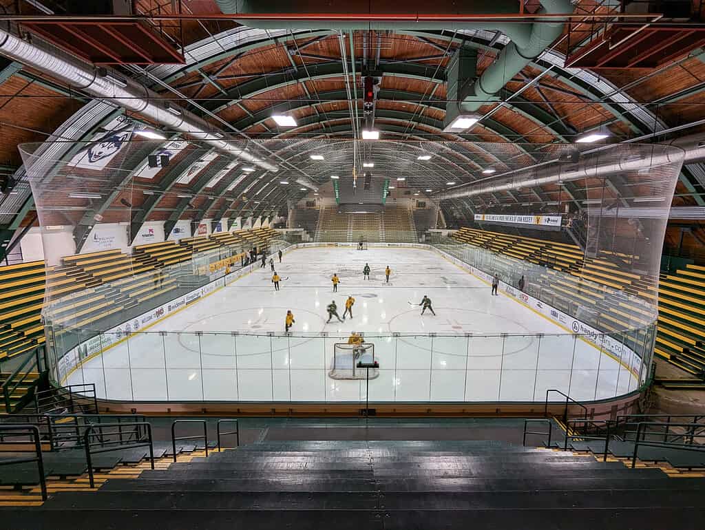 Matthews Arena: Oldest indoor rink in the world. : r/hockey