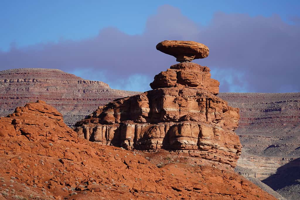 Mexican Hat Rock near Mexican Hat, Utah