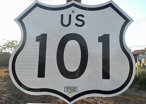 Where Does U.S. Route 101 Start and End? Picture