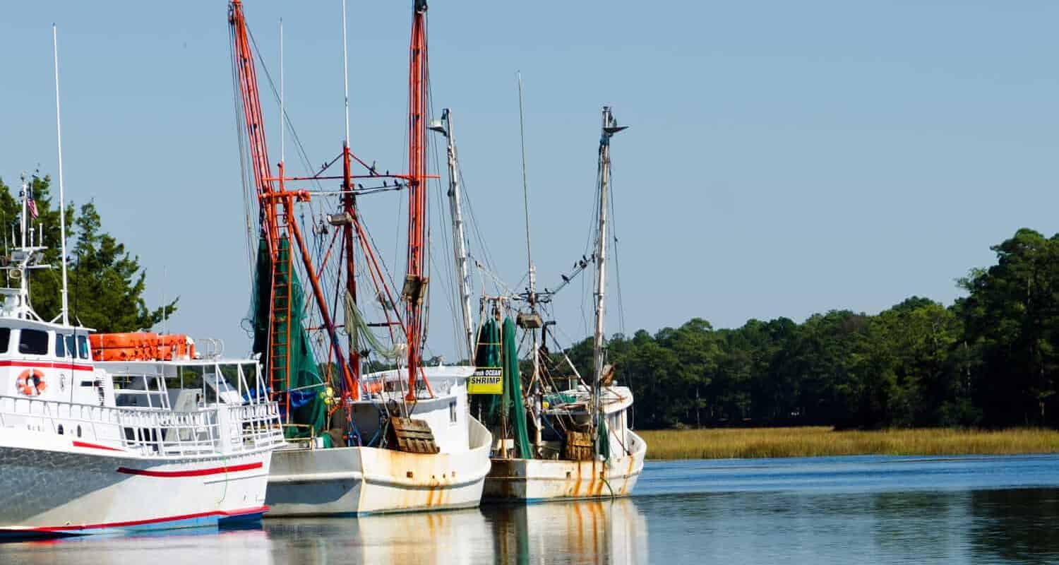 Fishing boats in the dock