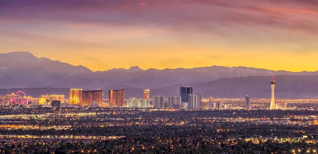 Known for its lax laws, Las Vegas, Nevada, is a major party destination in the United States.