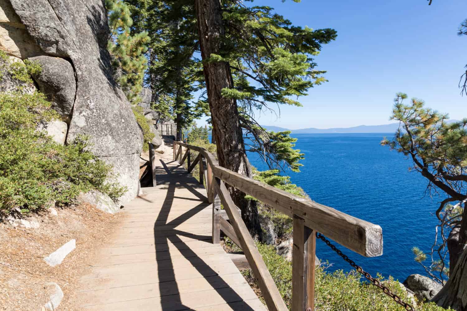 Views along Lake Tahoe's Rubicon trail
