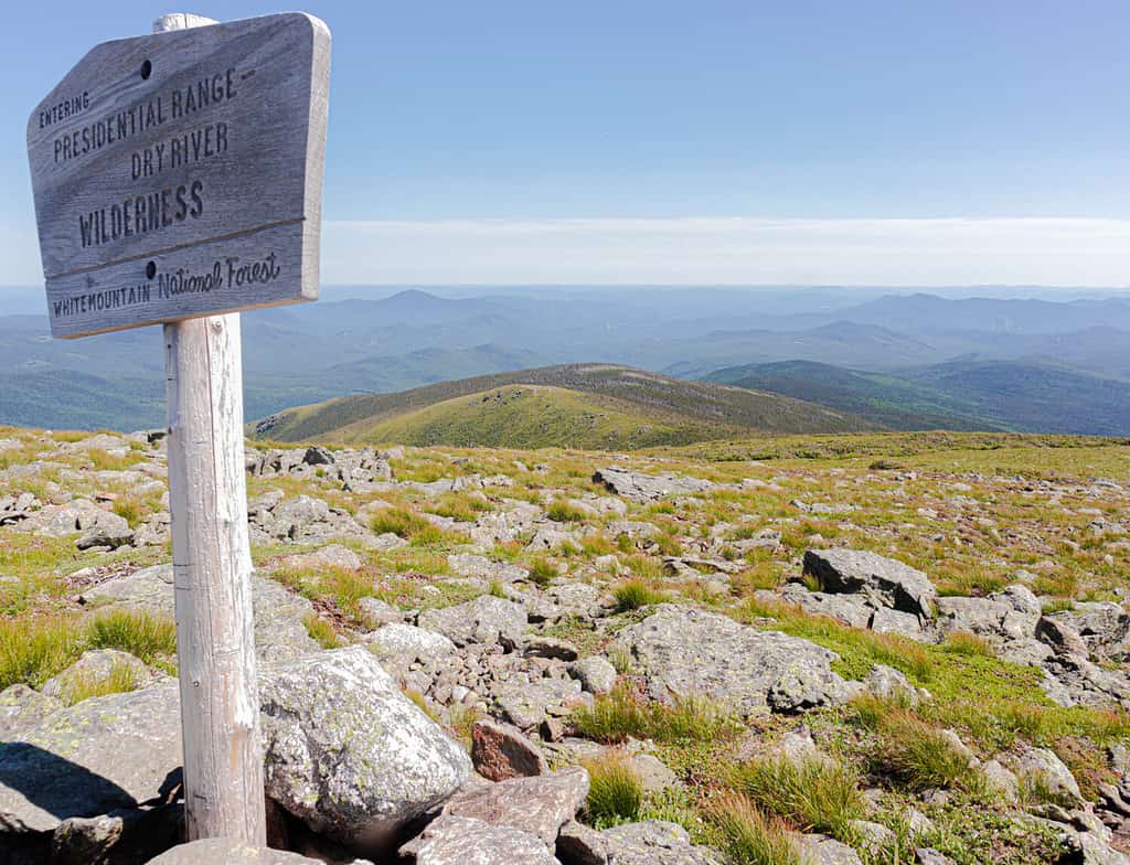 Backpacking Along The Presidential Traverse