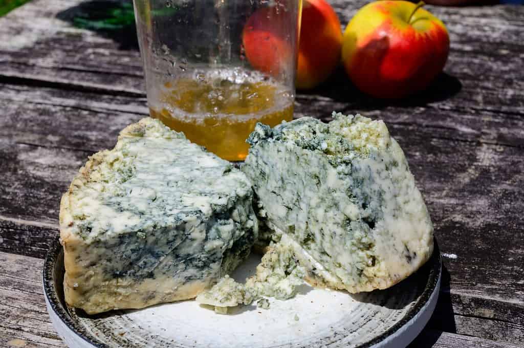 A special wheel of Cabrales Blue Cheese was sold to Ivan Suarez for over 32 thousand dollars.