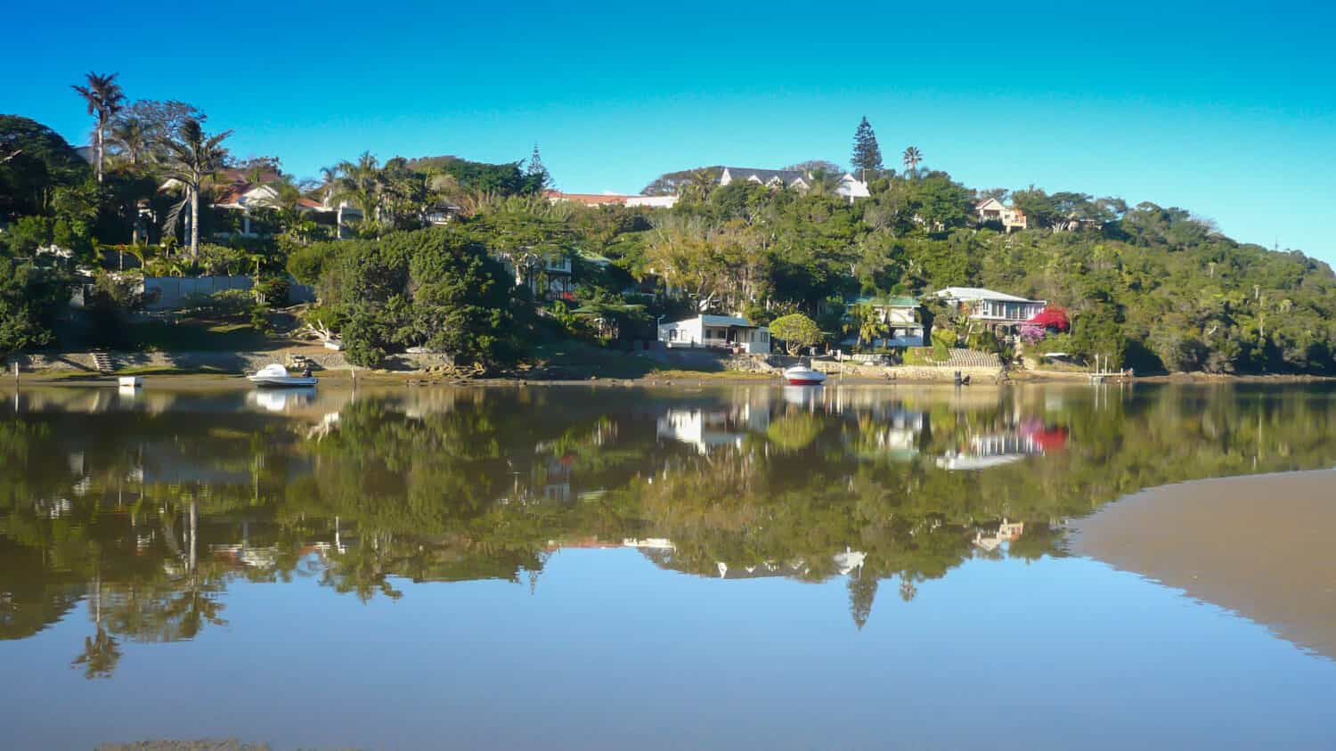 Photo of Gonubie river in East London South Africa
