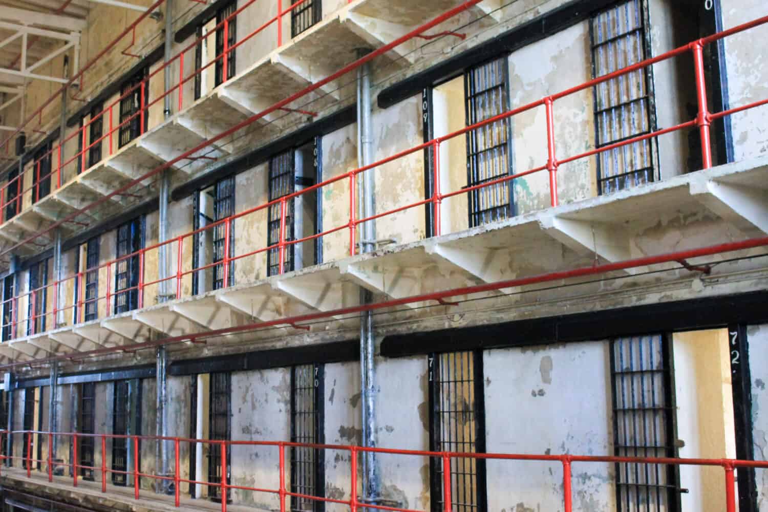 Cell Block at Missouri Penitentiary