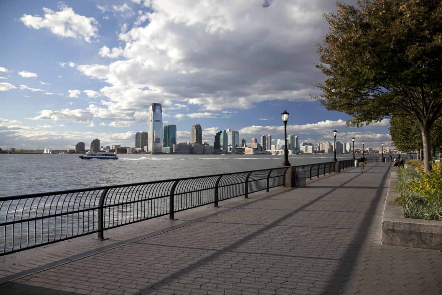 New Jersey, Jersey City and river Hudson