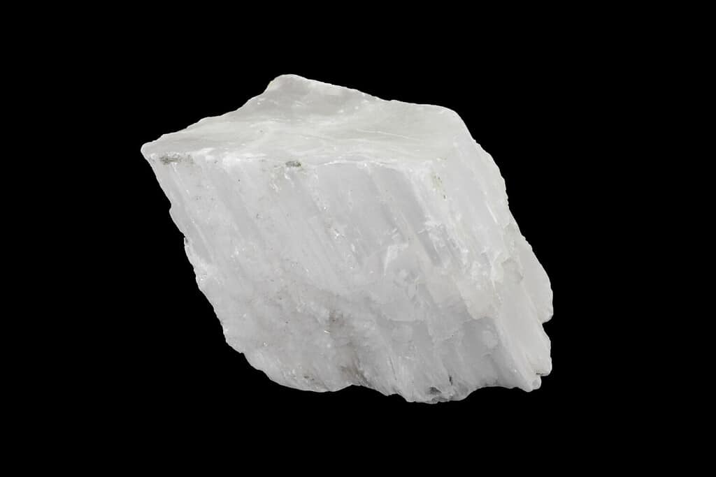 Selenite - morphological variation of natural gypsum