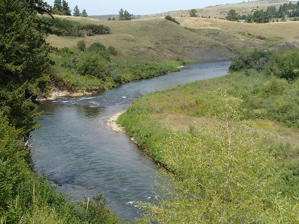 Big Spring Creek, near Lewistown, Montana