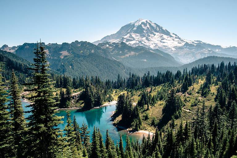 Washington State, Mt Rainier, Mountain, Landscape - Scenery, Hiking