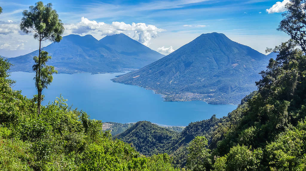 Lake Atitlán - Volcanoes - Guatemala - Central America