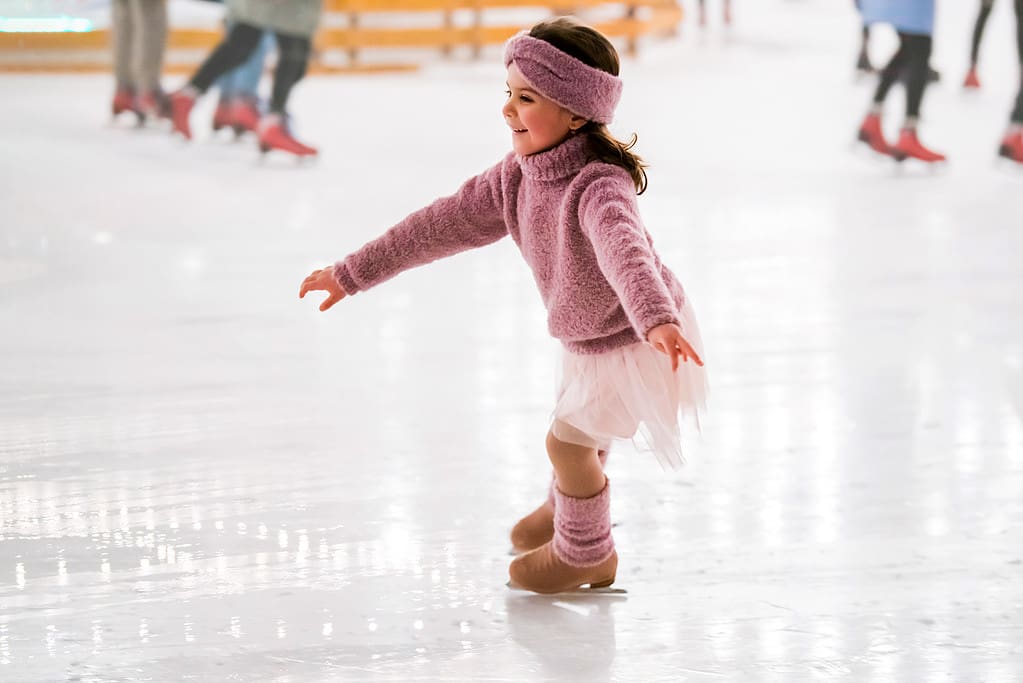 Figure Skating starts when children are young.