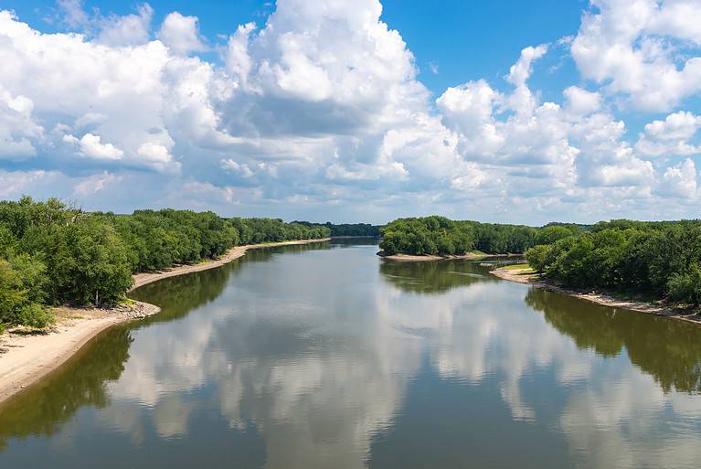 The Illinois River.