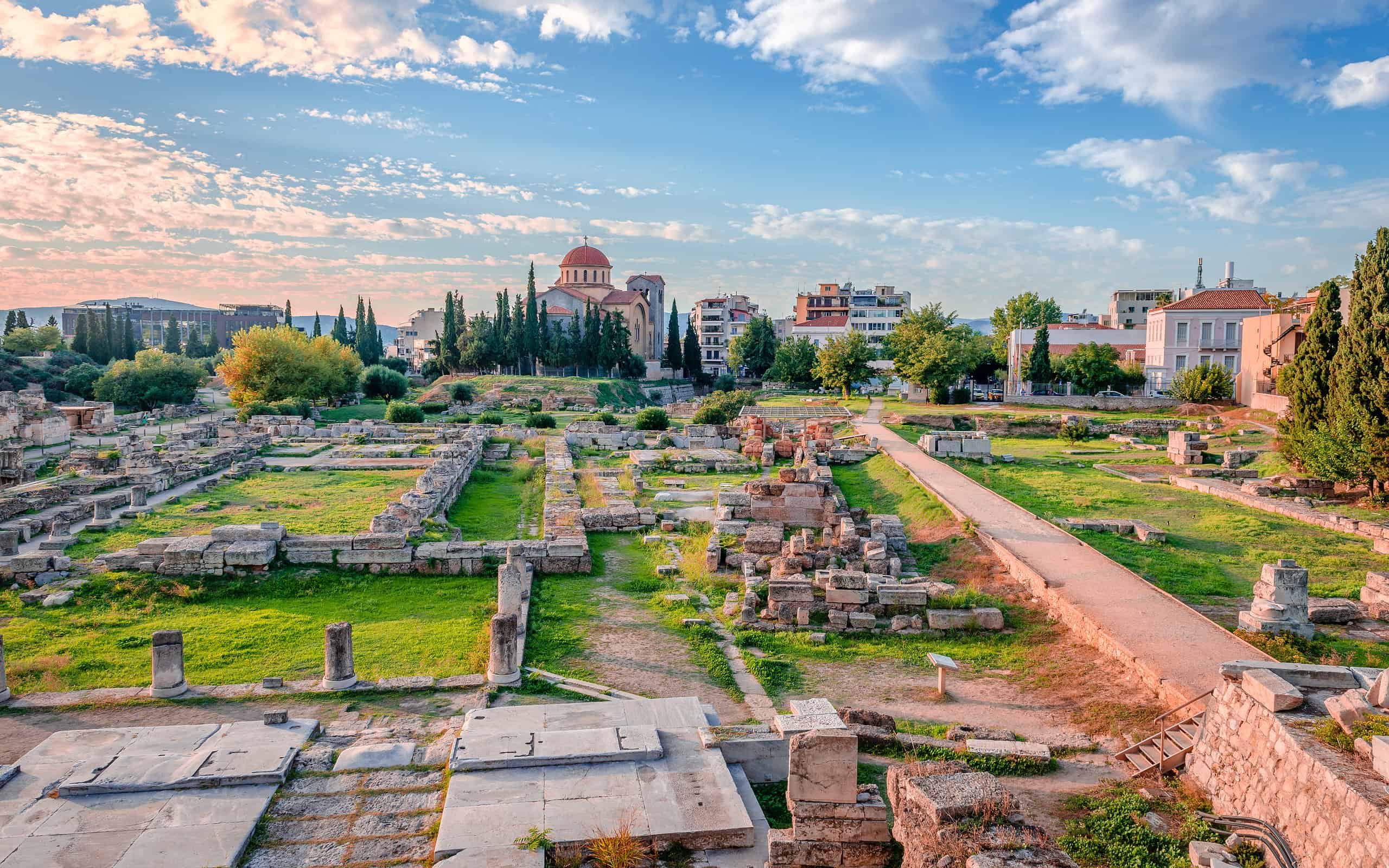 Kerameikos, the cemetery of ancient Athens, Greece.