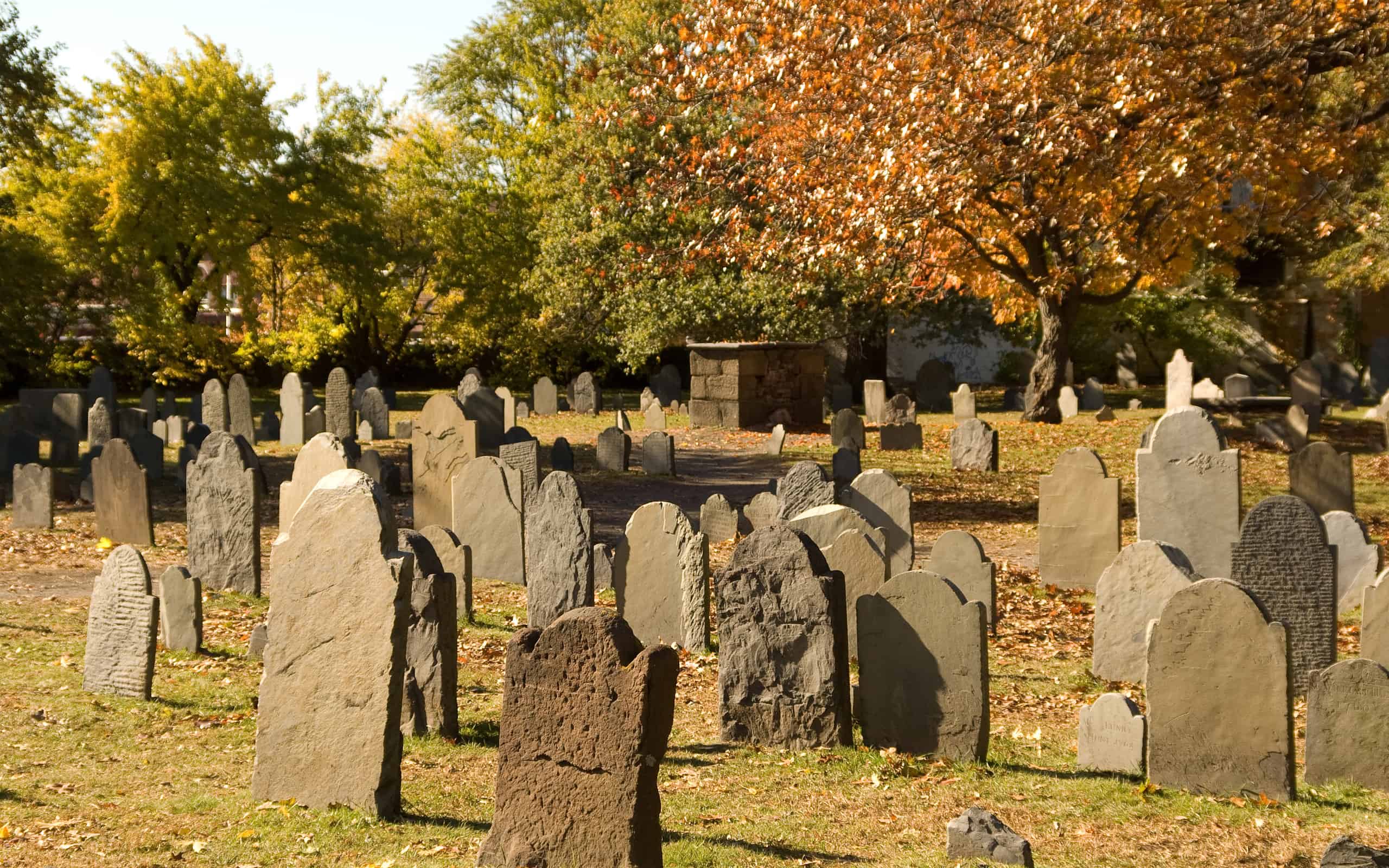 Cemetery stones