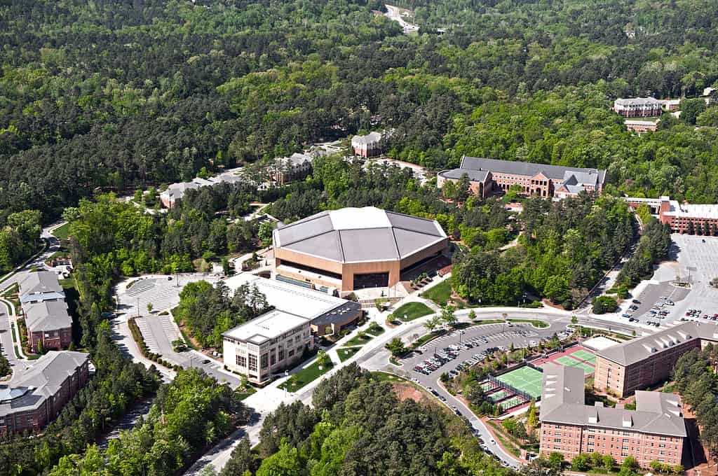 Dean Smith Center - Aerial View