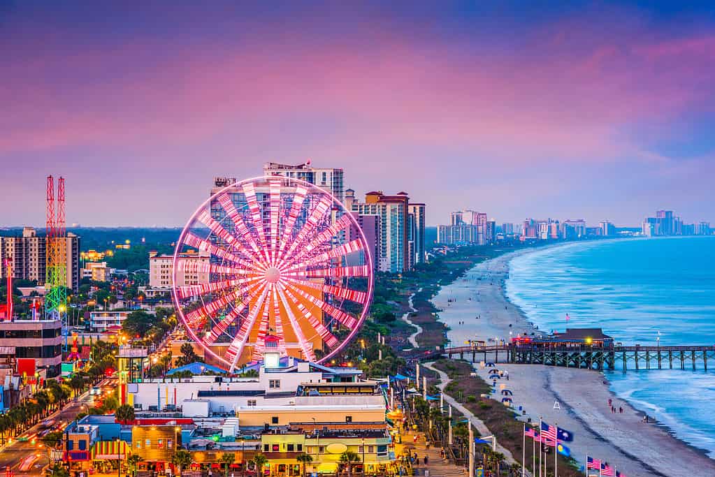 Myrtle Beach, South Carolina, Amusement Park, USA, Ferris Wheel