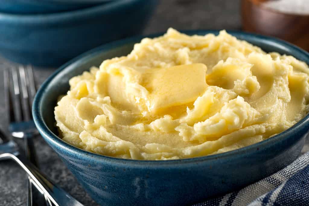 Mashed Potatoes with Melted Butter