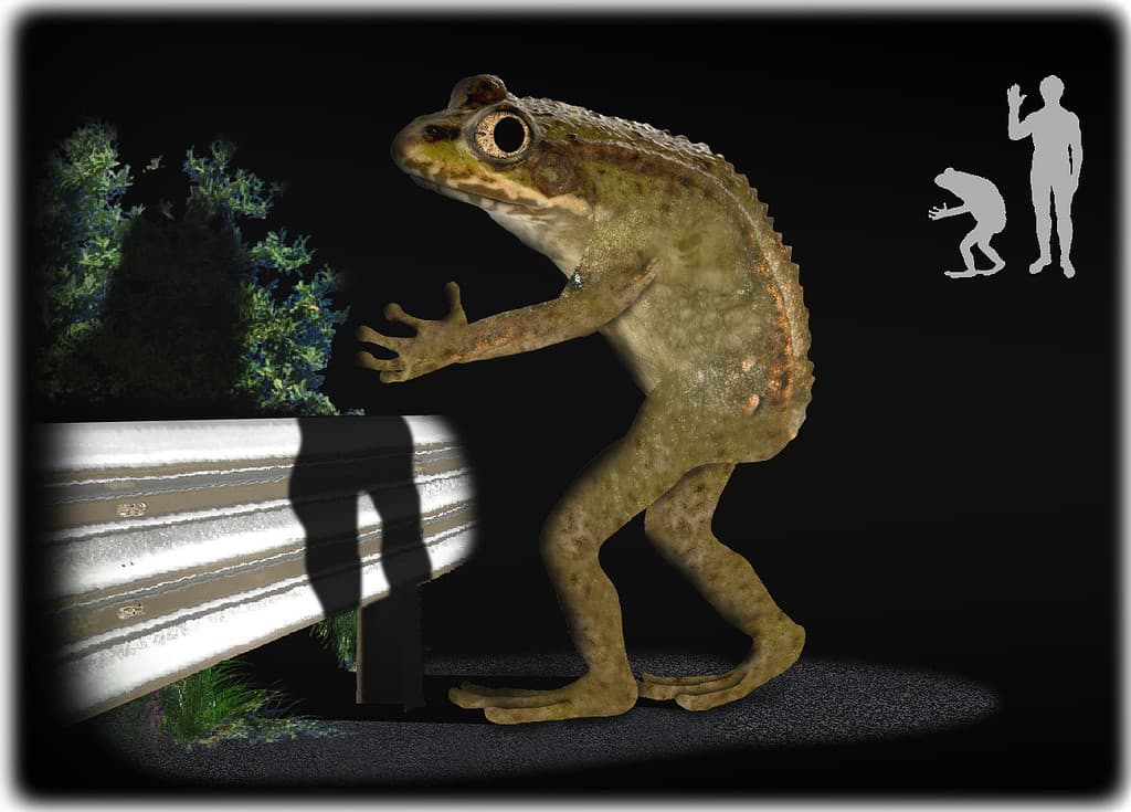 The Loveland Frog is a short bipedal cryptid from Loveland, Ohio.
