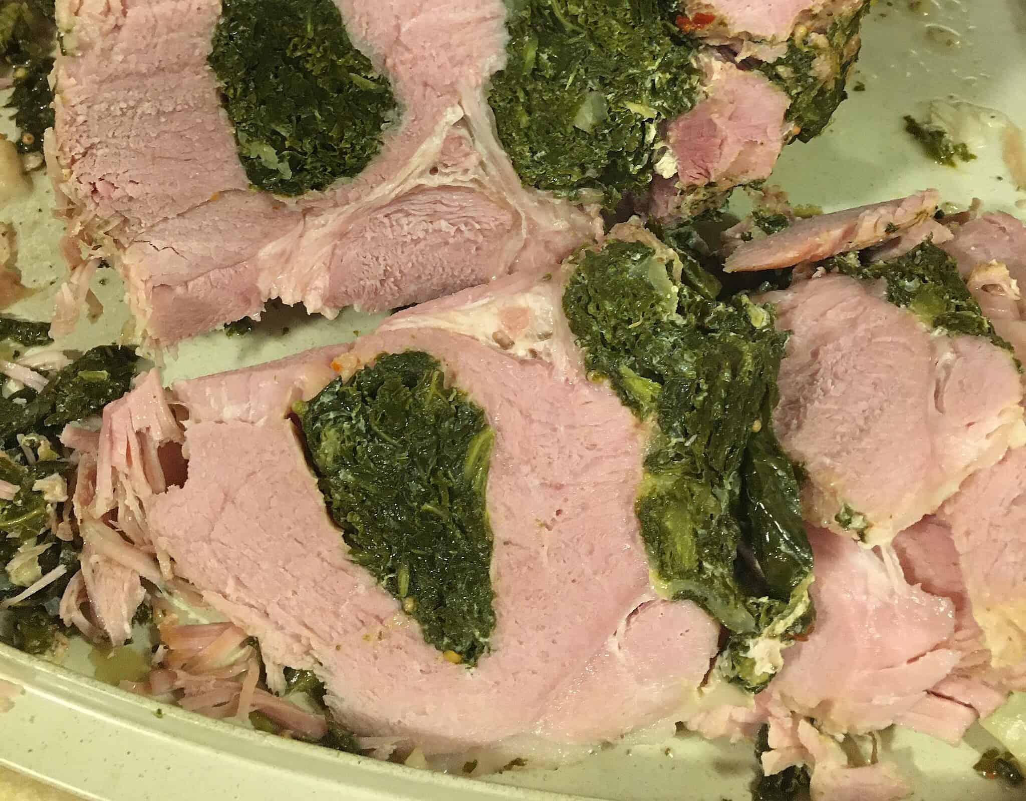 A unique food tradition that, Maryland stuffed ham is popular around the holidays.