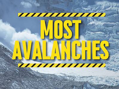 A These Are the 10 Mountains With the Most Avalanches
