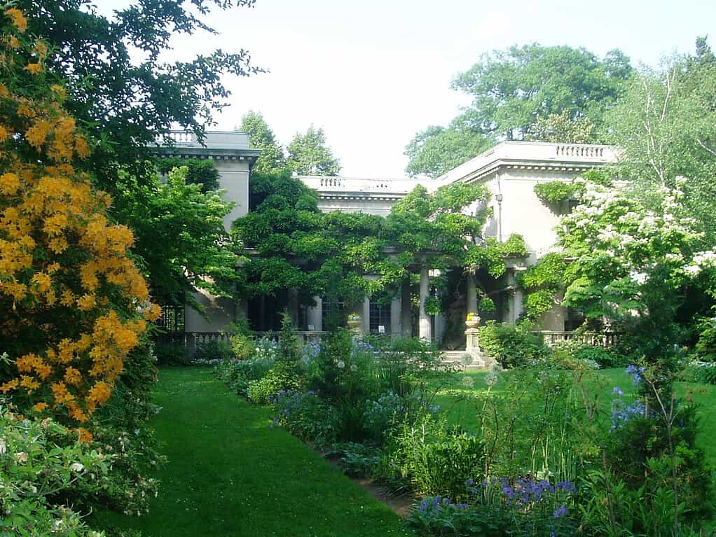 Van Vleck House & Gardens in Montclair, New Jersey.