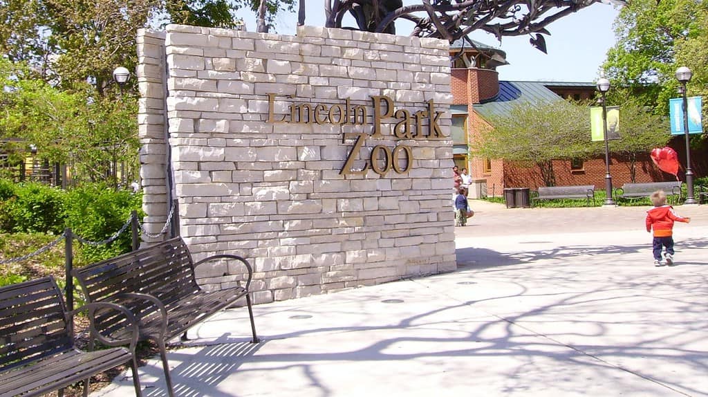 Lincoln Park Zoo -entrance