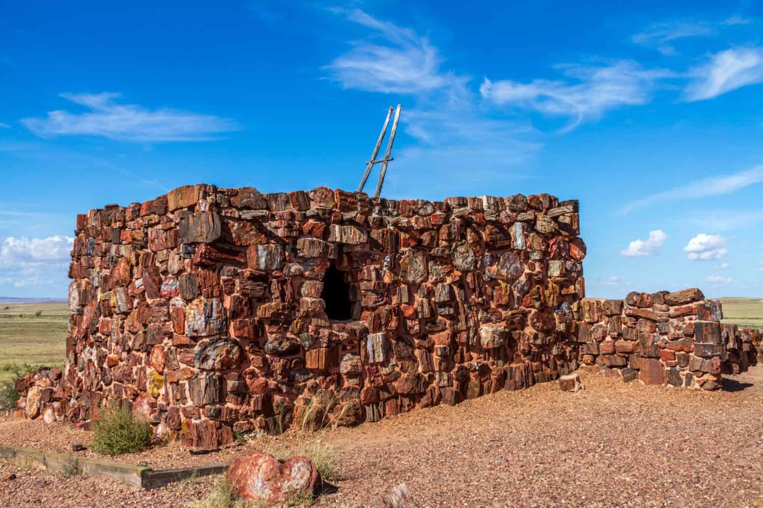 Agate House at the Petrified Forest National Park in Arizona