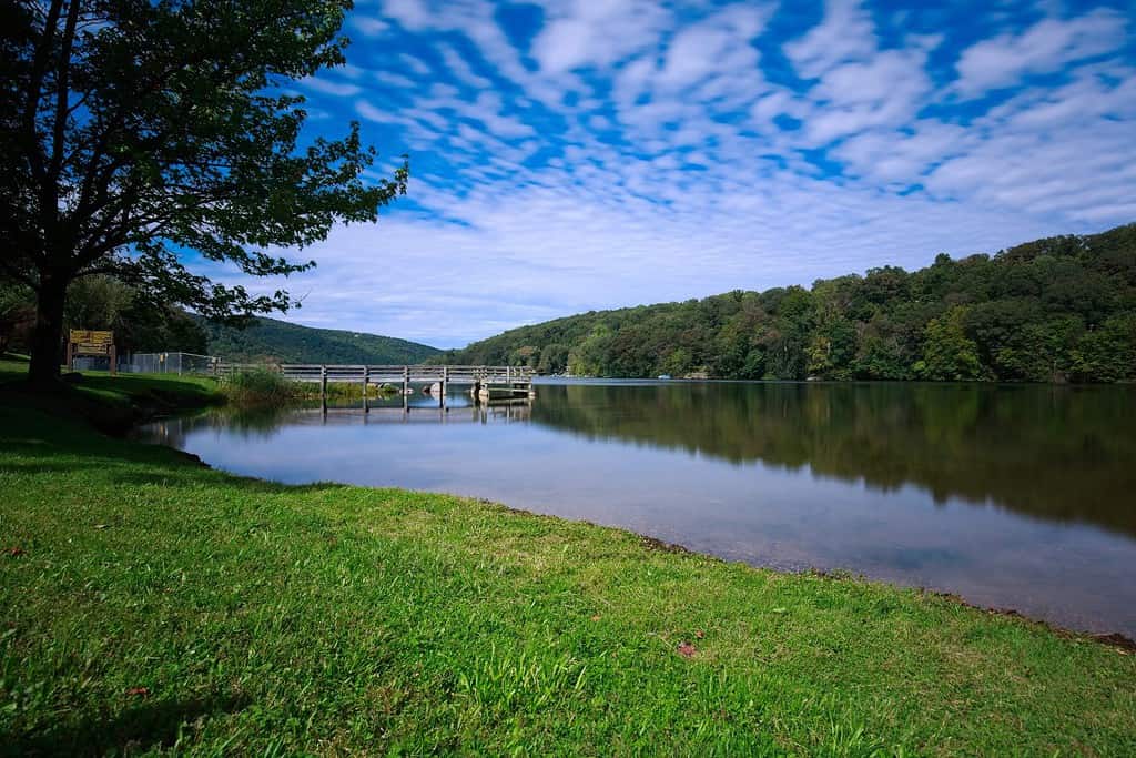 Squantz Pond in Connecticut