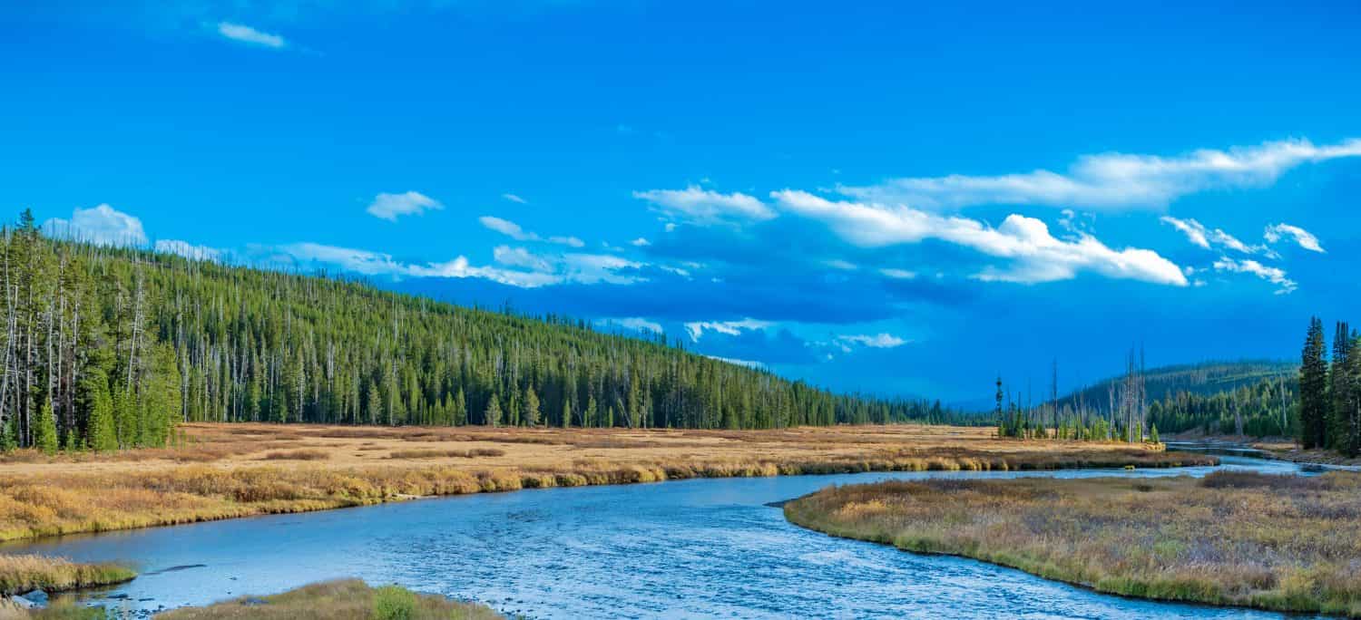 The Snake River is a major tributary of the Columbia River and has its headwaters inside Yellowstone on the Two Ocean Plateau. Various stretches of this important river have had at least 15 different 