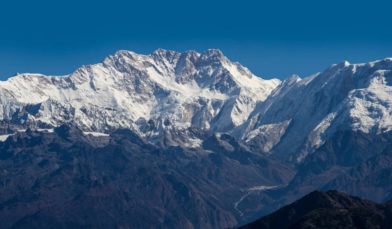 Kangchenjunga, also spelled Kanchenjunga, is the third highest mountain in the world, Nepal